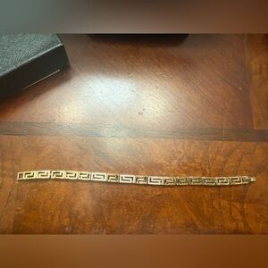 Brand new design Gold Bracelet with Crystal Accents